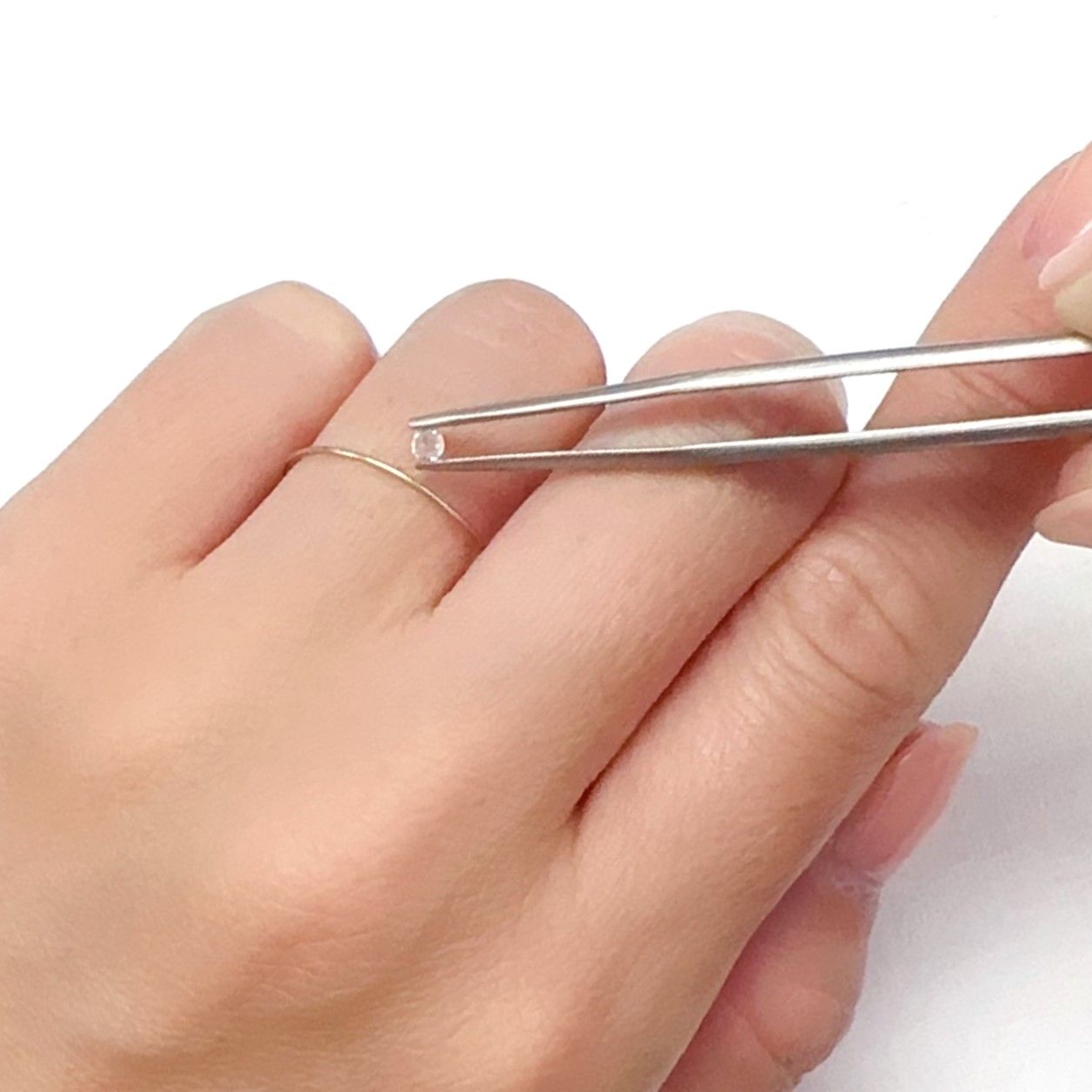 ◇ローズカット◇ダイヤモンド SI-VS/D-G 南アフリカ産 0.035ct [250326899]2.4x2.4mm前後