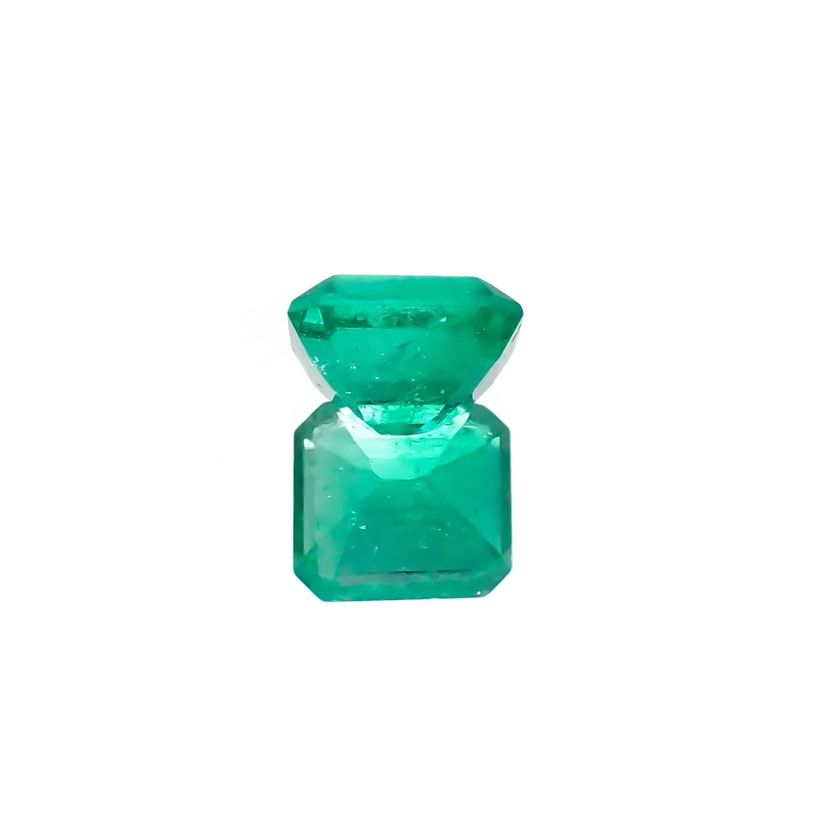 エメラルド(宝石名エメラルド) コロンビア産 ソ付(彩珠) 0.561ct / 5.2x4.6mm前後 [210711710]