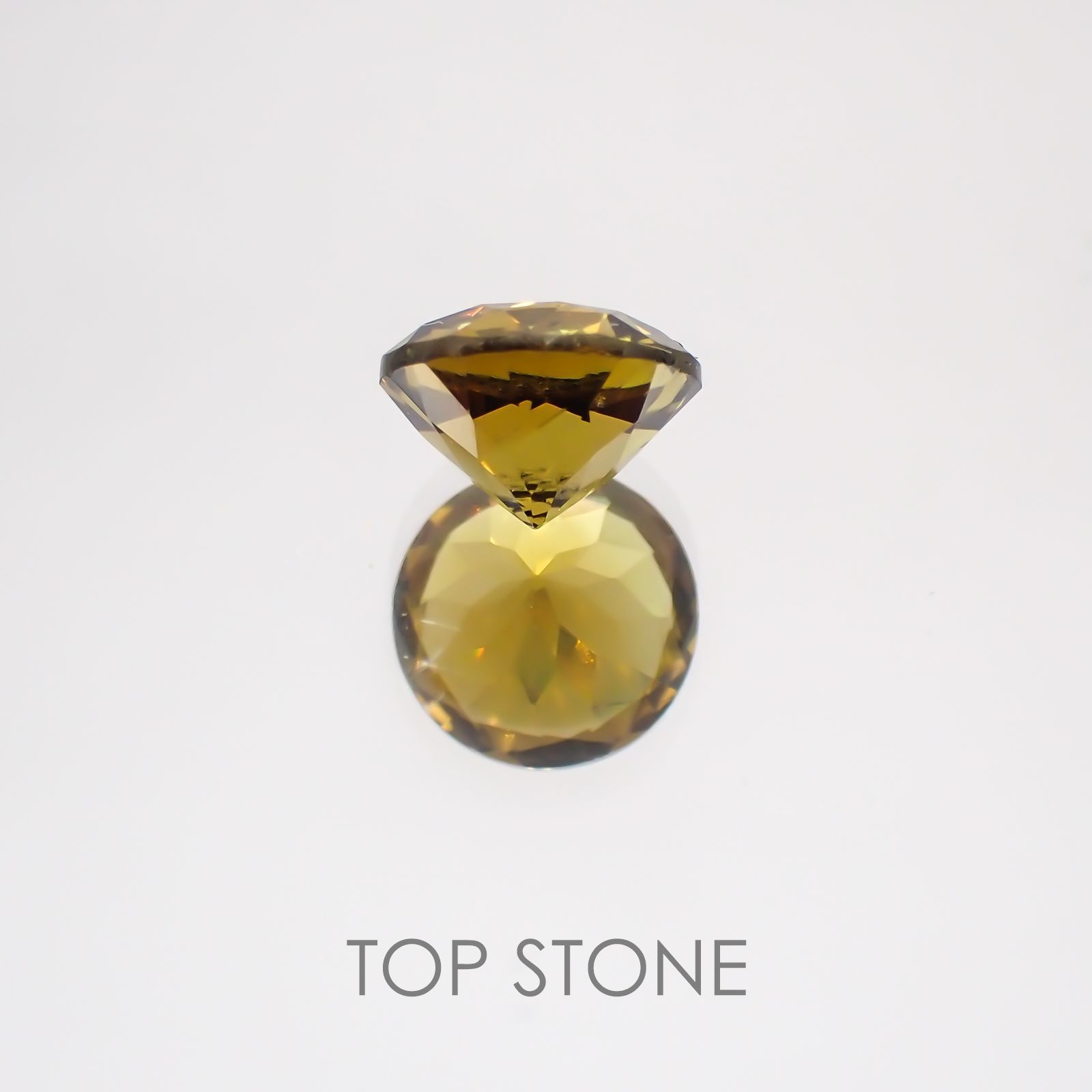 グロッシュラーアンドラダイトガーネット(宝石名グロッシュラー/アンドラダイト・ガーネット) ナミビア産 1.25ct 識別済[21049438]6.5×6.5mm前後