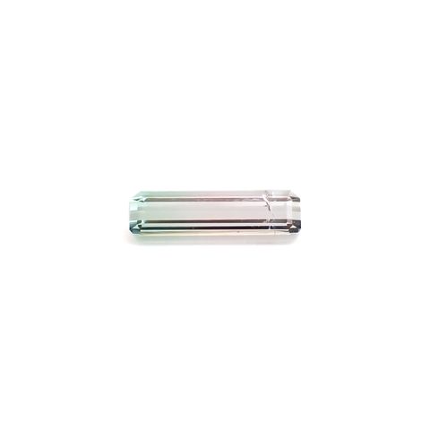 バイカラートルマリン アフガニスタン産 0.92ct / 10.7x3.1mm前後 [260932772]