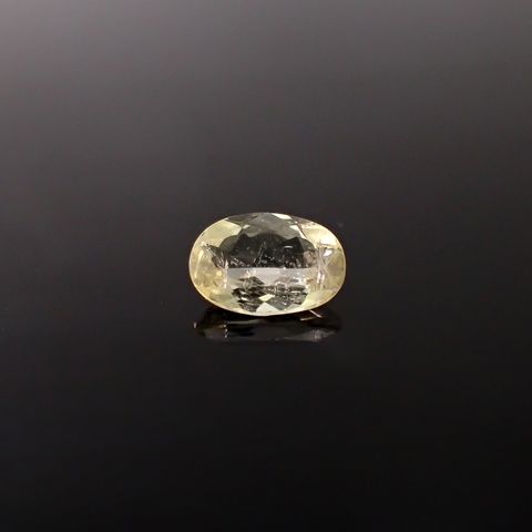 ブラジリアナイト(宝石名ブラジリアナイト)ブラジル産 識別済 0.62ct / 6.9x4.7mm前後 [260131491]