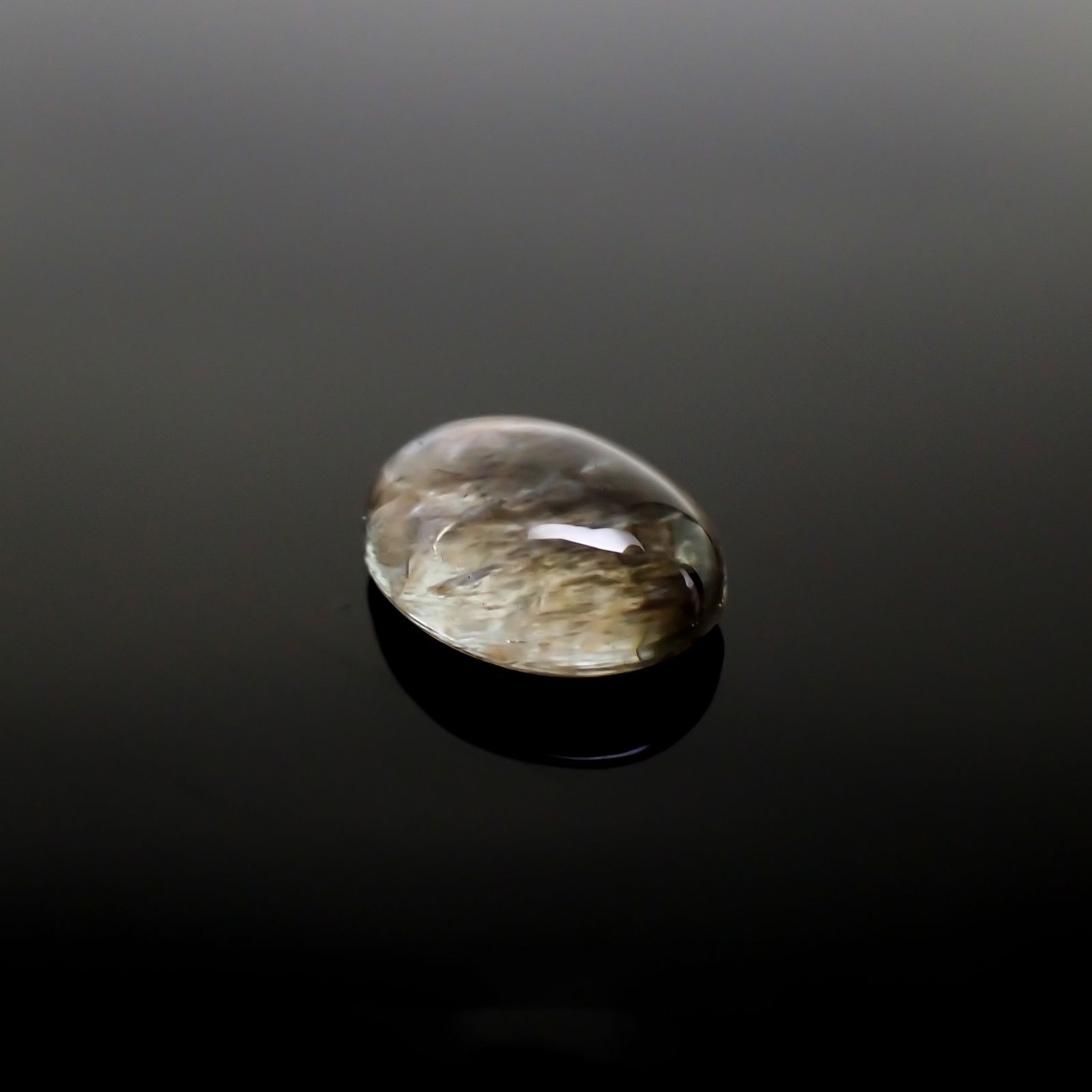 アベンチュリンアクアマリン ナイジェリア産 2.84ct[221219699]10.6x7.9mm前後