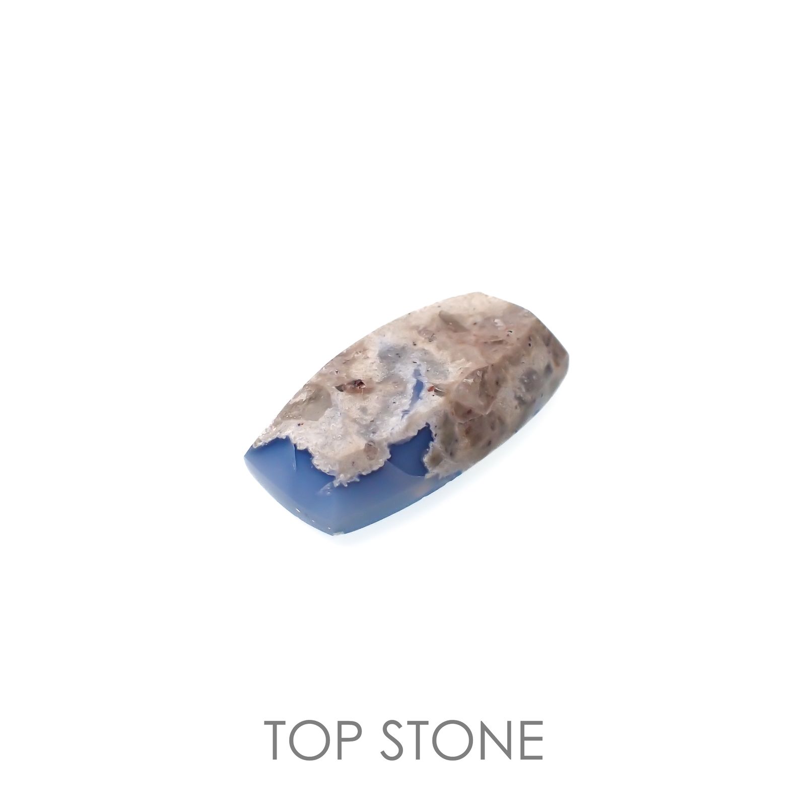 マトリックスブルーオパール アメリカ・オレゴン州産 5.38ct[220917800]17.1x9.6mm前後