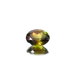 カラーチェンジスフェーン(宝石名バナジウム・スフェーン(カラーチェンジタイプ))パキスタン産 1.693ct ソ付(彩珠)[250229898]8.3x6.5mm前後