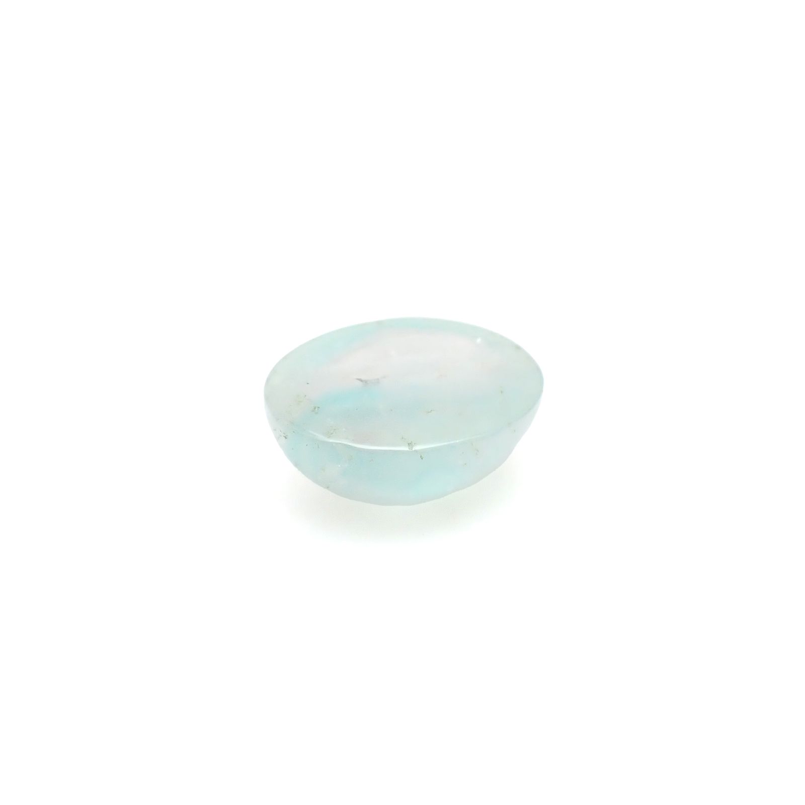 アホイトインクォーツ 南アフリカ・メッシーナ鉱山産 7.99ct [241029308]14.6x11.9mm前後
