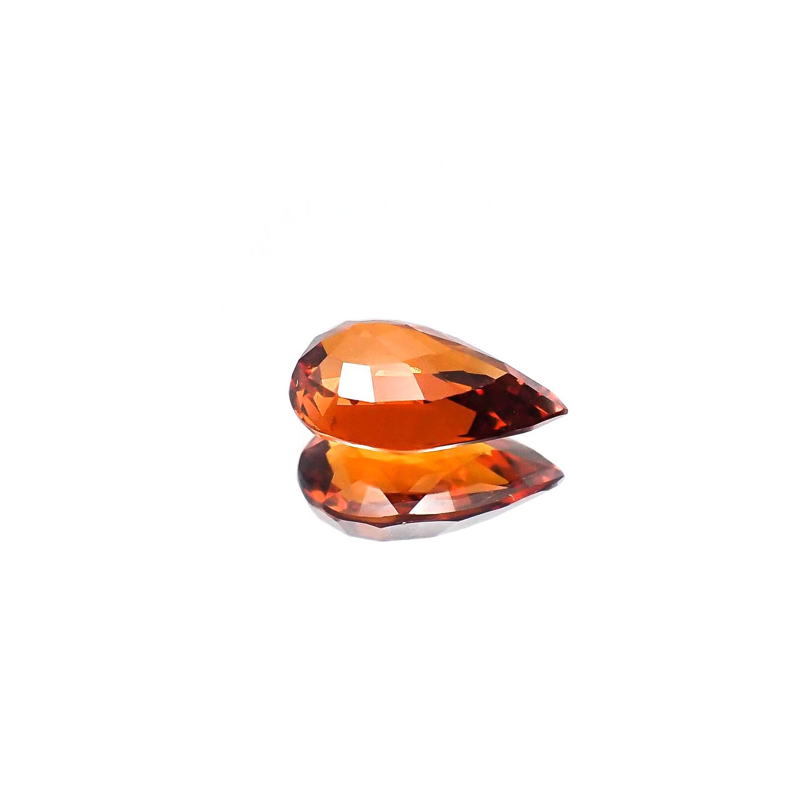スペサルティンガーネット(宝石名スペサルティン・ガーネット)ナイジェリア産 2.84ct 識別済[230522154]10.8x7.2mm前後