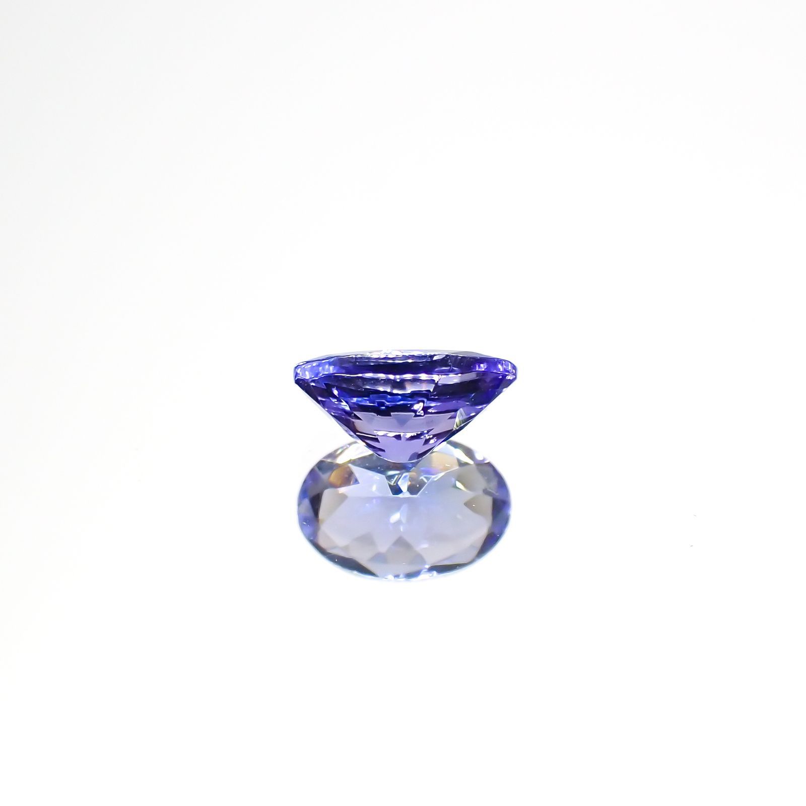 タンザナイト(宝石名タンザナイト)タンザニア産 0.46ct 識別済[230120210]6x4mm前後