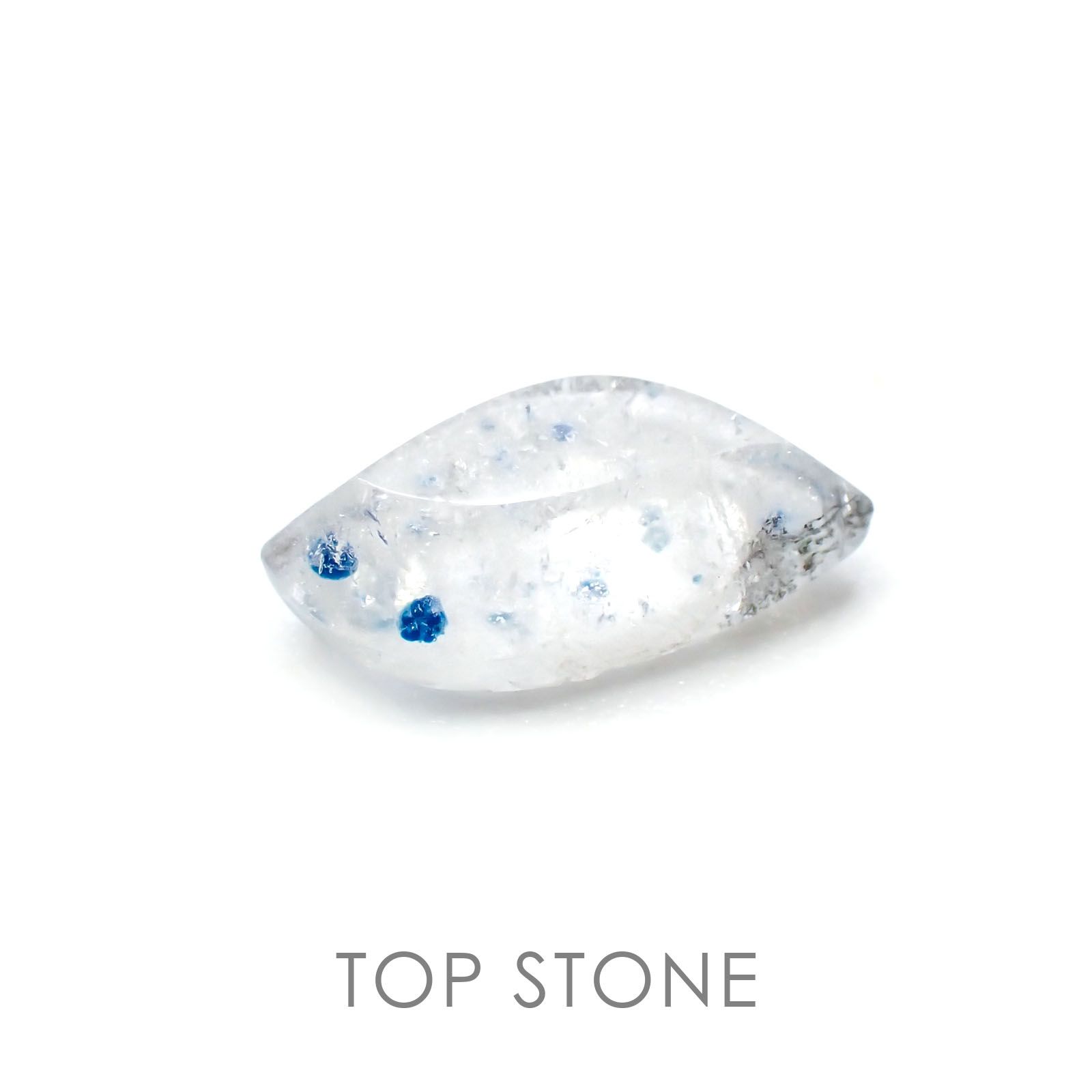◇フリーフォーム◇パライバクォーツ ブラジル産 ルース 1.26ct[210310272]10.3×5.4mm前後