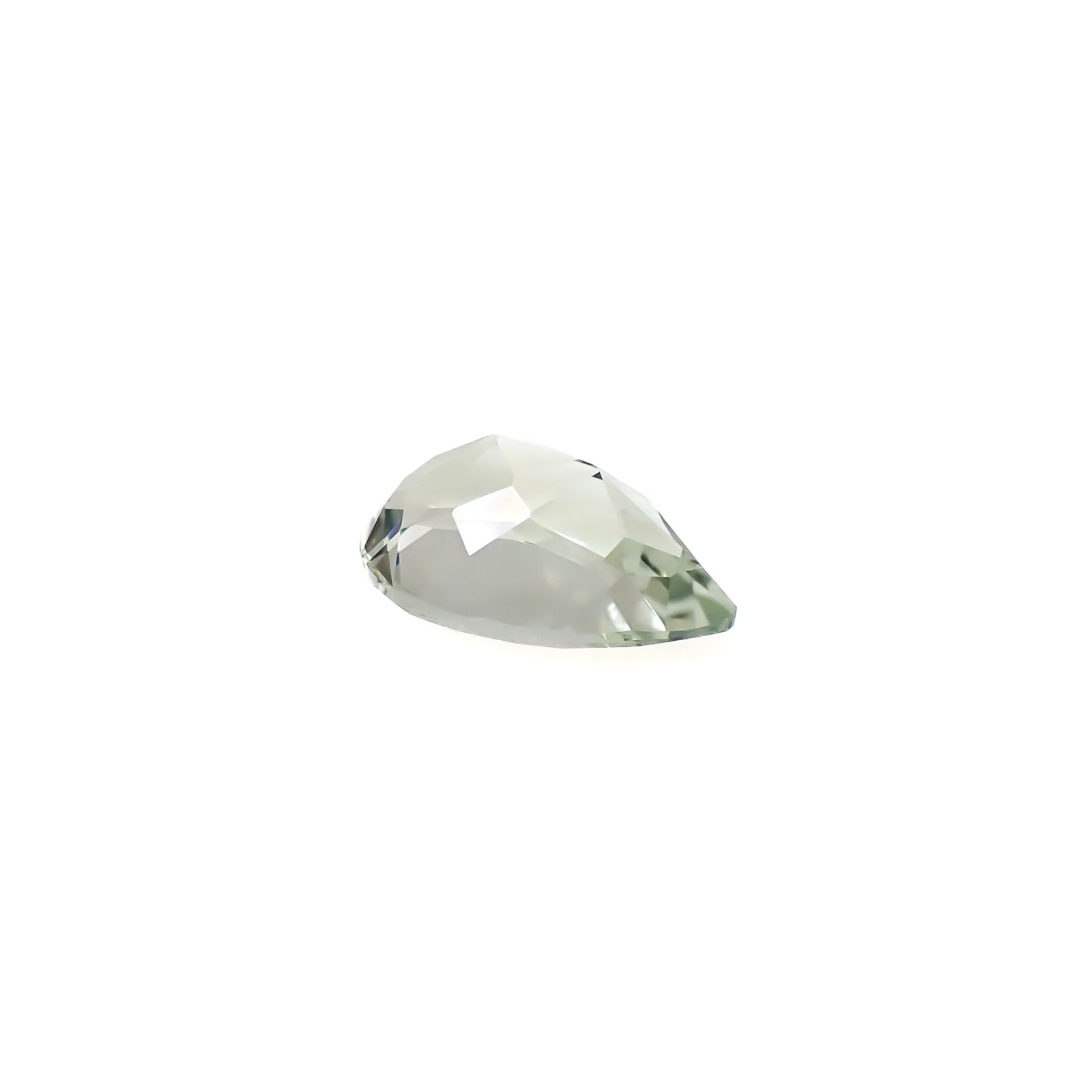 プラシオライト(グリーンアメジスト) ブラジル産 5.44ct [241229570]15x10mm前後