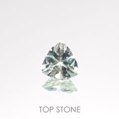 モンテブラサイト(宝石名モンテブラサイト)マダガスカル産 0.33ct 識別済[220115219]4.9x4.9mm前後
