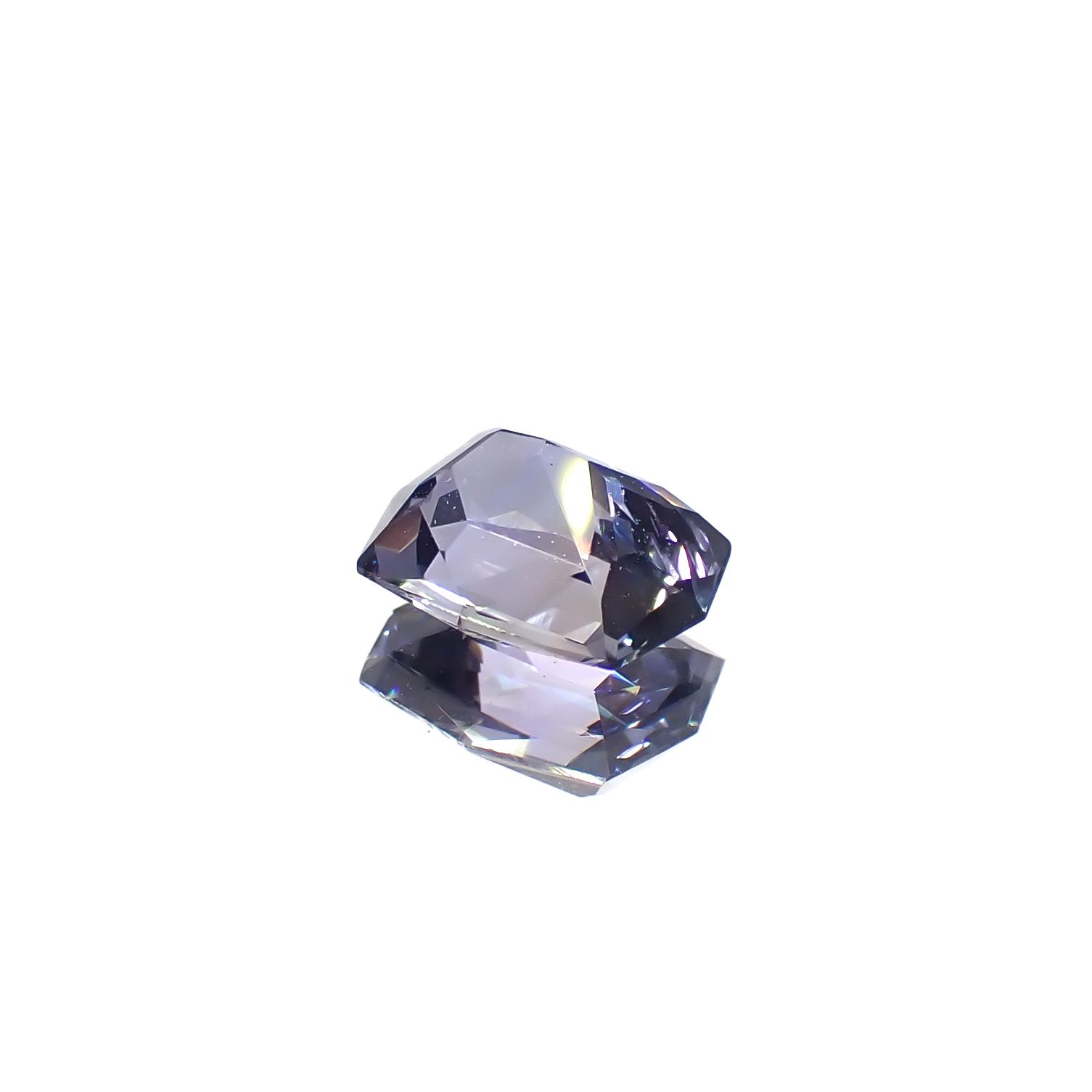 ◇カスタムカット◇バイカラータンザナイト 非加熱 タンザニア産 0.87ct [241029371]6.9x5.5mm前後