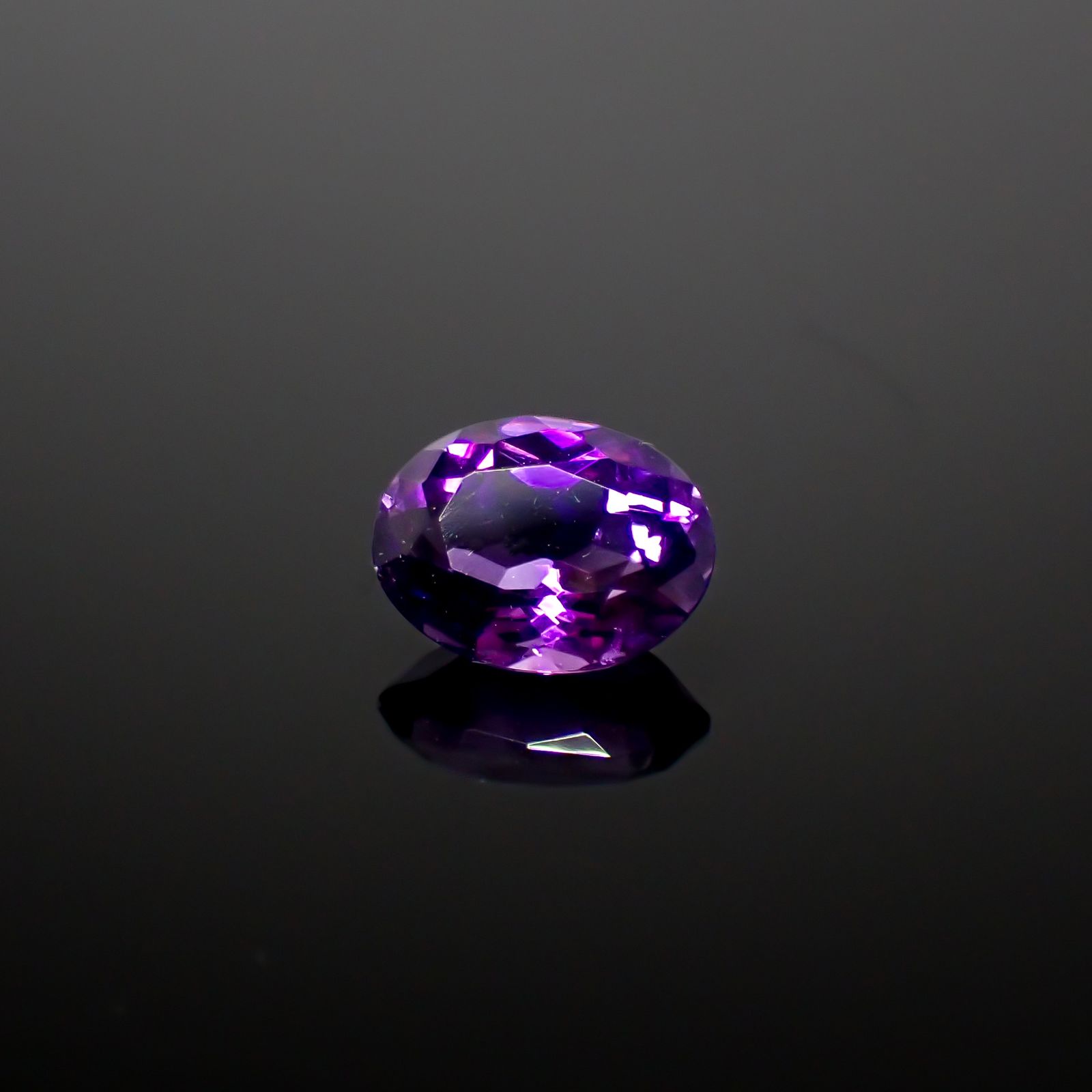 カラーシフトアメジスト ブラジル/ウルグアイ産 1.21ct[240929185]8.2x6.3mm前後