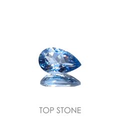 アクアマリン(宝石名アクアマリン)ナイジェリア産 0.76ct 識別済[220817383]8.1x5.1mm前後