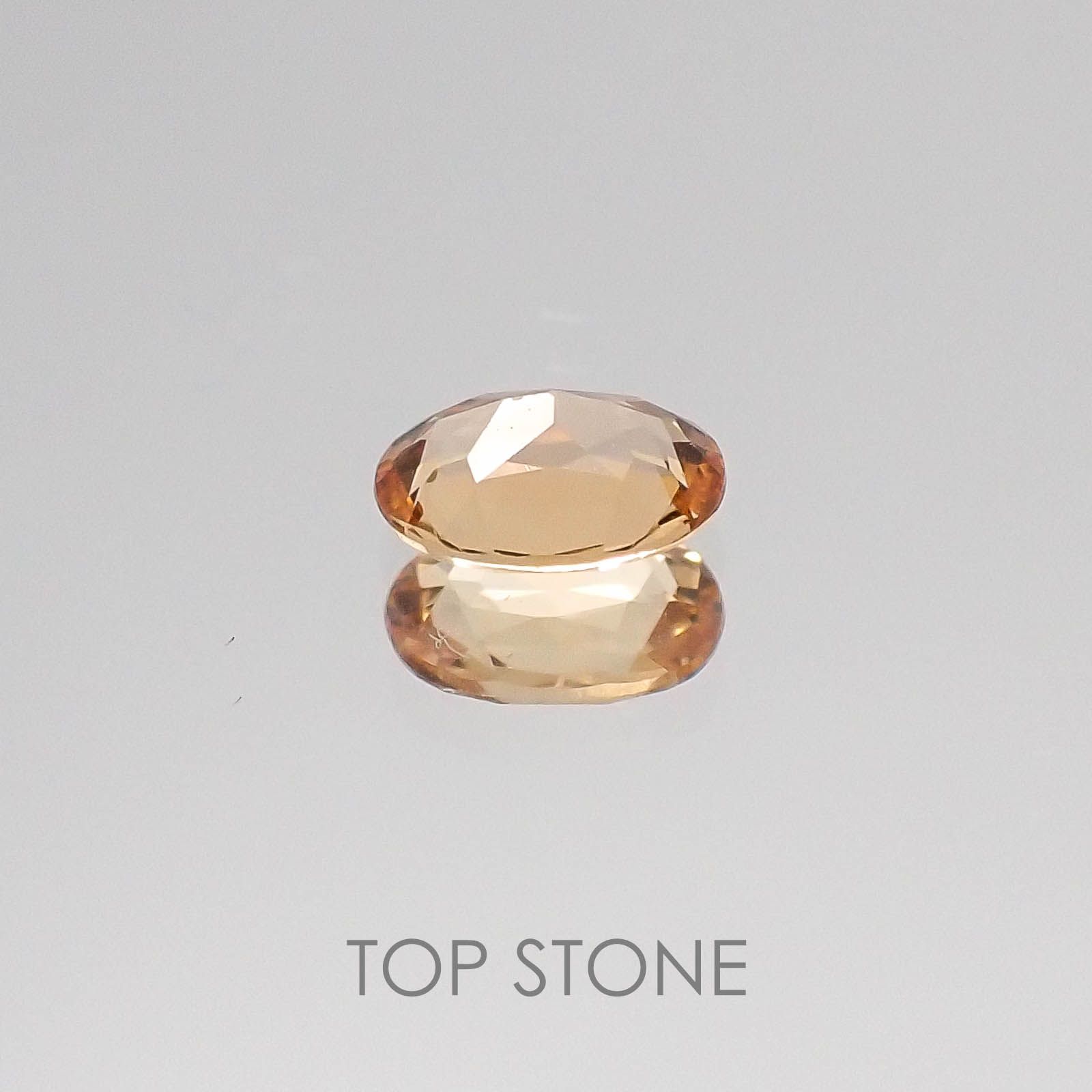 インペリアルトパーズ ブラジル産 ルース 0.34ct[20084379]5.1×3.8mm前後