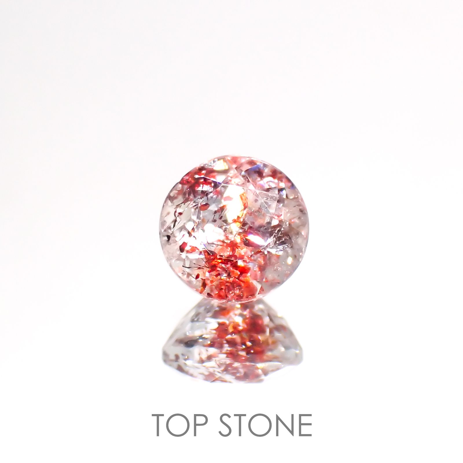 ファイヤークォーツ ナイジェリア産 1.21ct[220114739]6.6x6.6mm前後