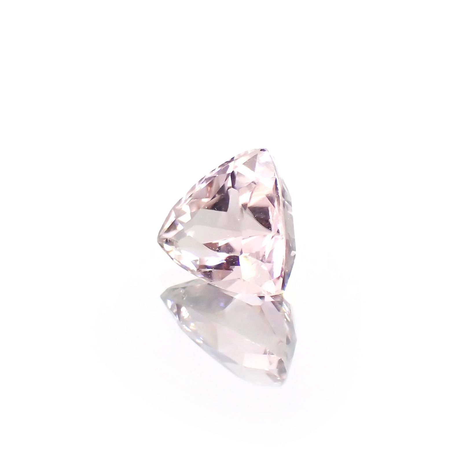 ピンクトルマリン(宝石名トルマリン)アフガニスタン産 識別済 1.06ct / 6x6.9mm前後 [230320842]