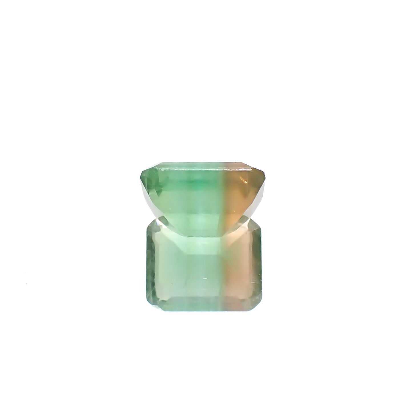 バイカラーフローライト フルオレッセンス ブラジル産 3.76ct[240928913]9.8x8mm前後