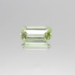 ミントガーネット(宝石名グリーン グロッシュラー・ガーネット)タンザニア産 0.81ct 識別済[230522253]7.8x3.6mm前後