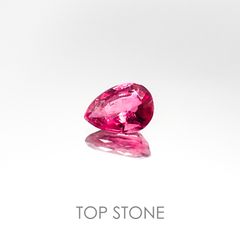 ピンクトルマリン(宝石名ピンク・トルマリン) ブラジル産 0.73ct 識別済[20084847]7.1×5mm前後