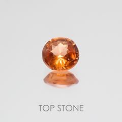 トリプライト(宝石名トリプライト) ブラジル産 0.26ct 識別済[20128620]3.9×3.8mm前後