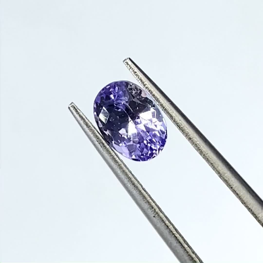 タンザナイト(宝石名タンザナイト)タンザニア産 1.17ct 識別済