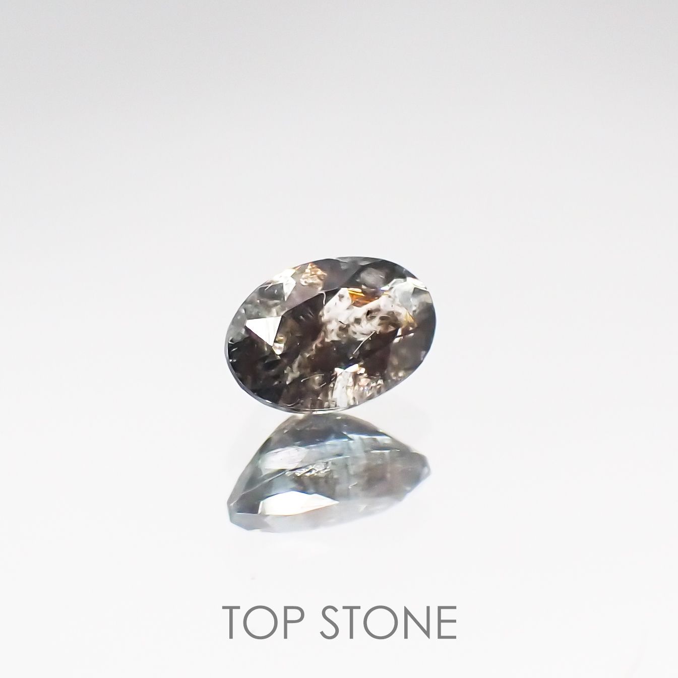 アベンチュリンアクアマリン ブラジル産 ルース 0.44ct[210712973]6×4mm前後