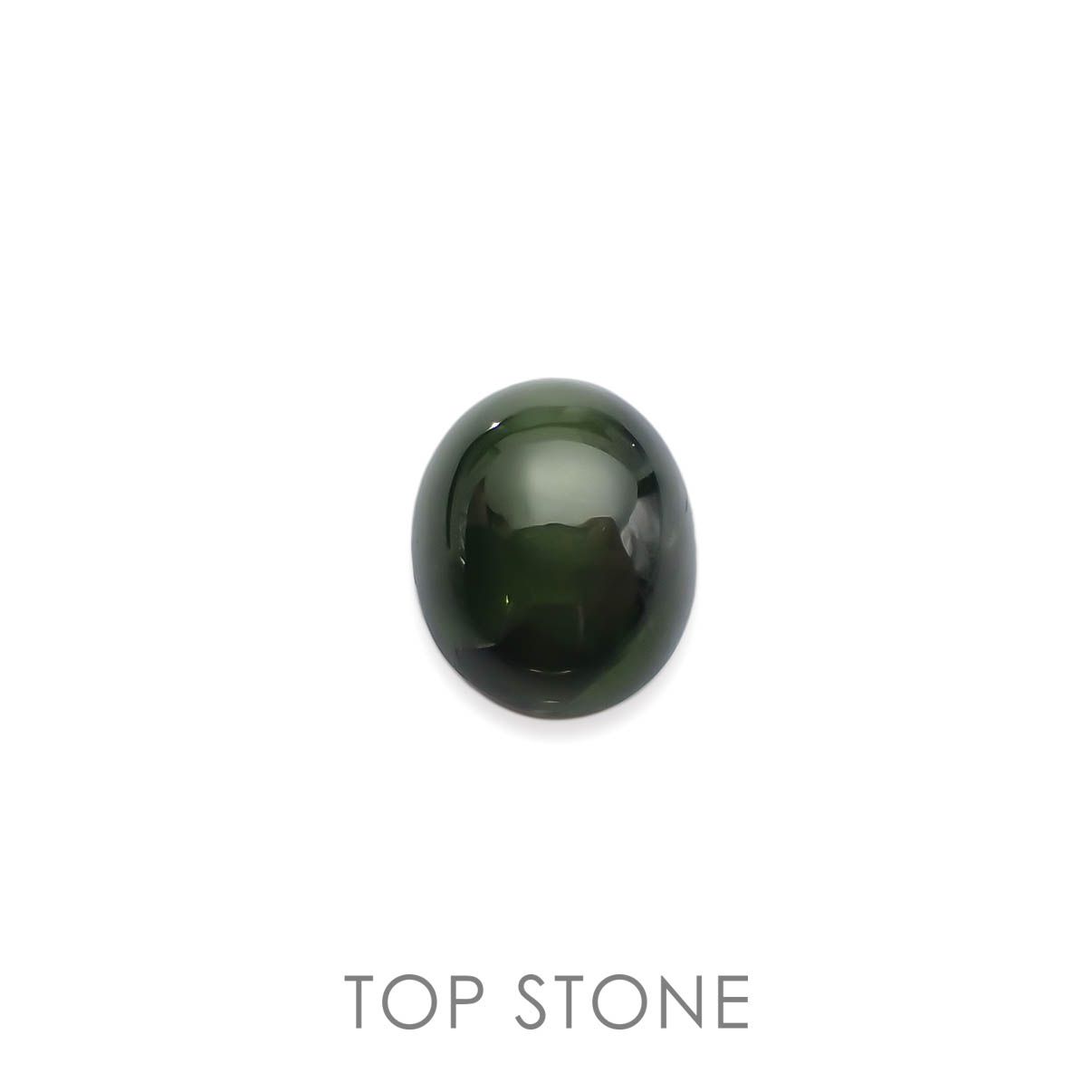 ダイオプサイドキャッツアイ(宝石名ダイオプサイト・キャッツアイ)ロシア産 5.111ct ソ付(CGL)[230120303]10x8.1mm前後