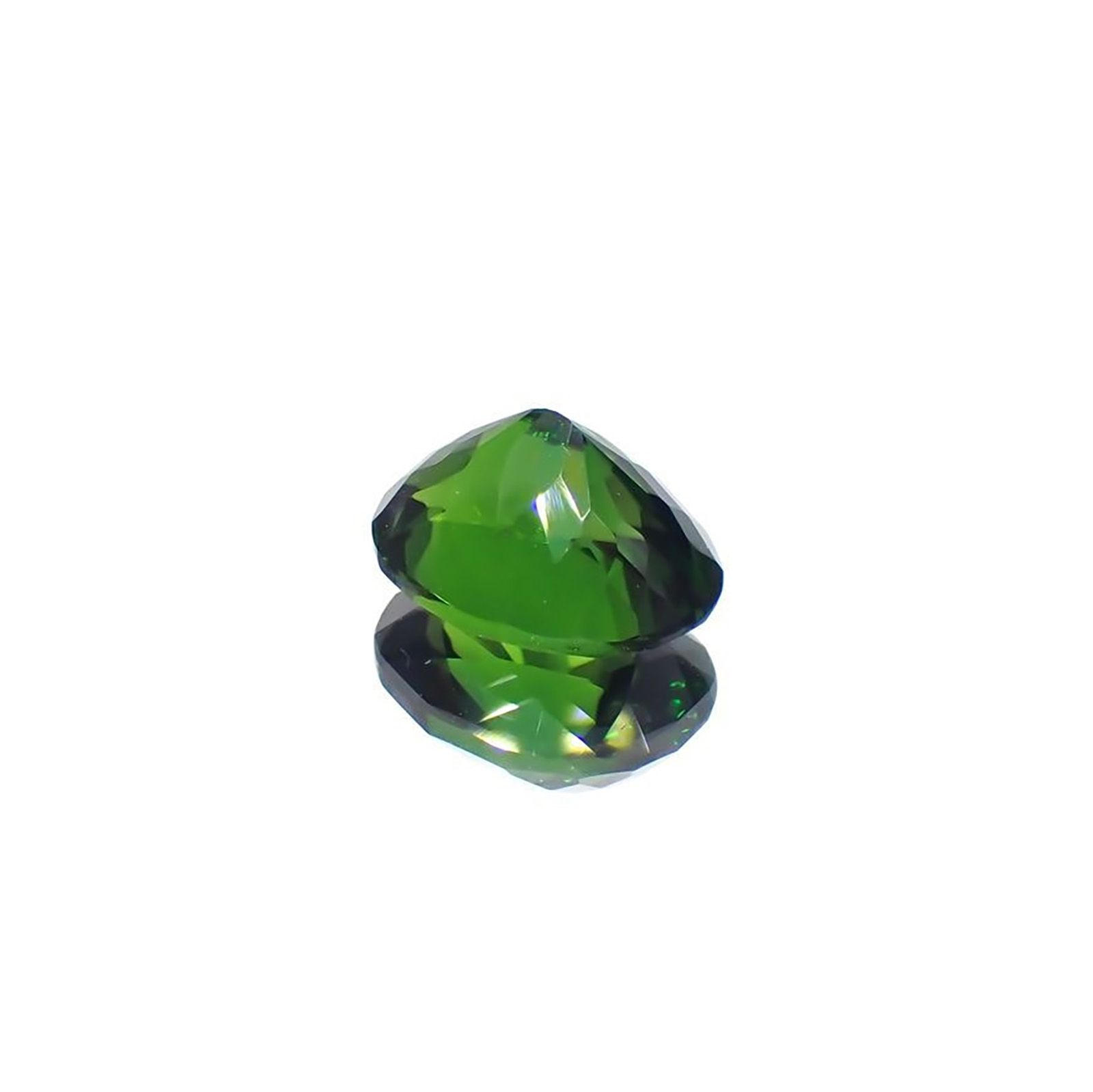 クロムトルマリン(宝石名クロム・トルマリン)タンザニア産 ソ付(彩珠) 2.793ct / 10x7.7mm前後 [221119037]