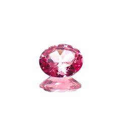 ホットピンクスピネル(宝石名ピンク・スピネル)タンザニア産 0.35ct 識別済[230120035]5.1x4.1mm前後