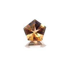 ◇ペンタゴンカット◇バイカラートルマリンSA(宝石名トルマリン) ブラジル/アフリカ産 0.36ct 識別済[21029145]5.2×5.2mm前後