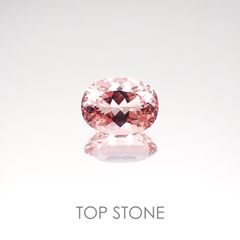 モルガナイト(宝石名モルガナイト) ナイジェリア産 3.038ct ソ付(日独)[20117400]11×8mm前後