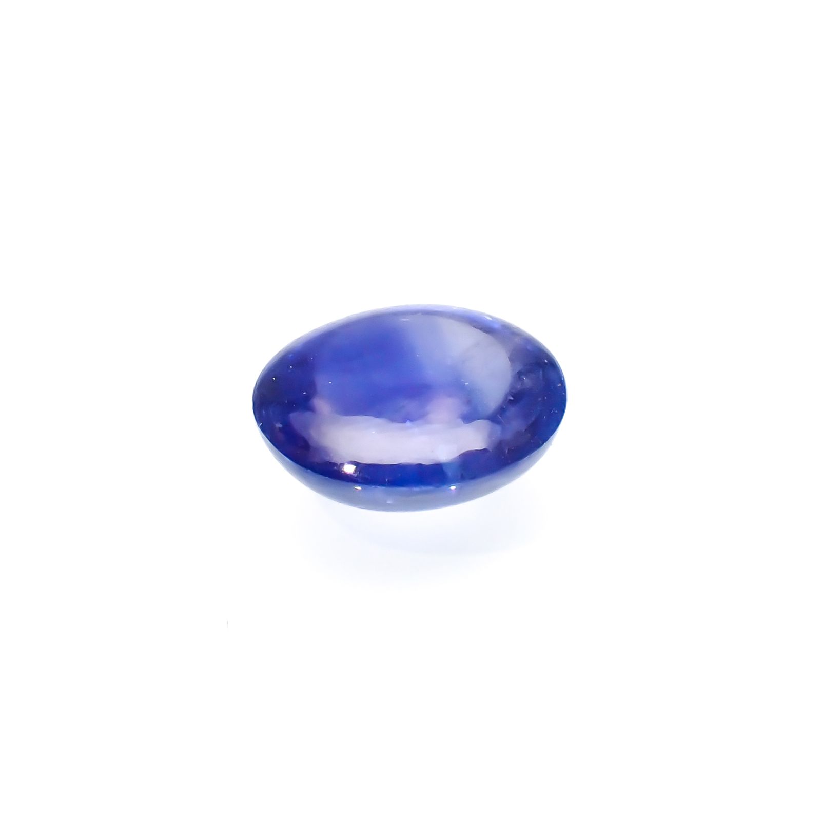 サファイア(宝石名ブルー・サファイア)スリランカ/マダガスカル産 1.08ct 識別済[230923440]6.4x5.6mm前後