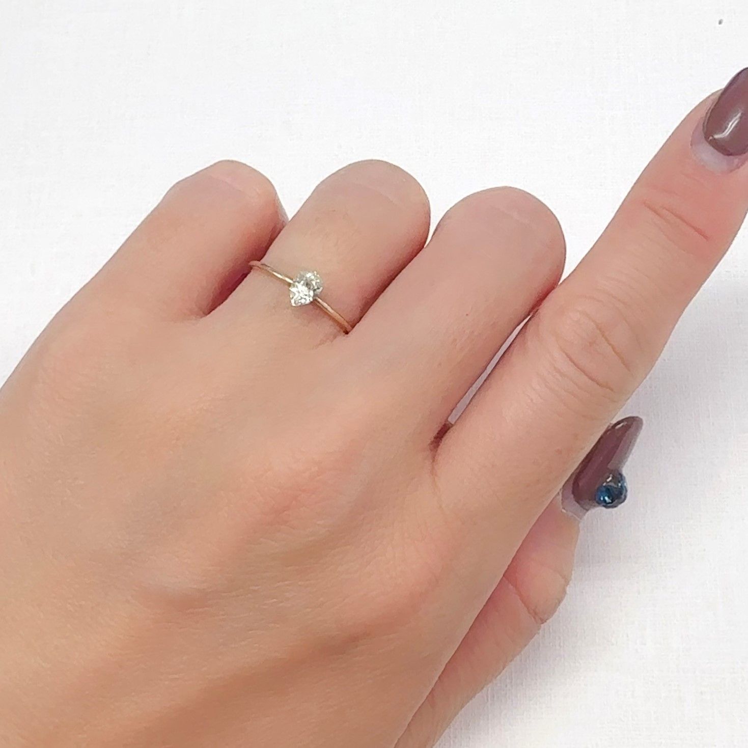 リューコガーネット ビルマ産 0.46ct[240728476]5.3x3.8mm前後