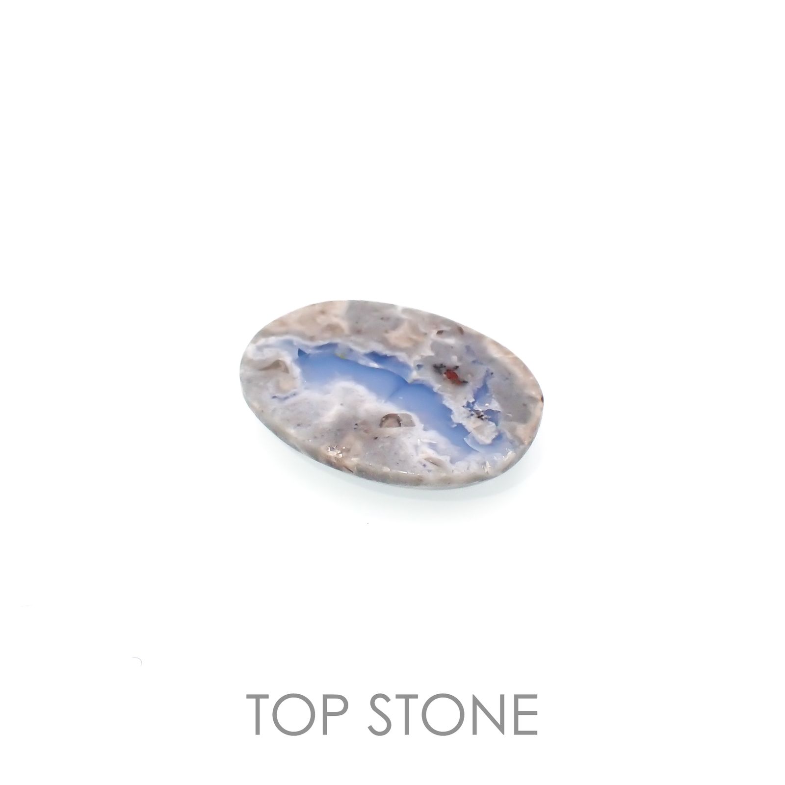 マトリックスブルーオパール アメリカ・オレゴン州産 3.30ct[221219386]15.3x11.3mm前後