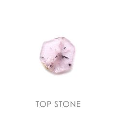 トラピッチェピンクサファイア パキスタン・カシミール産 原石・結晶 0.43ct[20106831]6.4×6.2mm前後