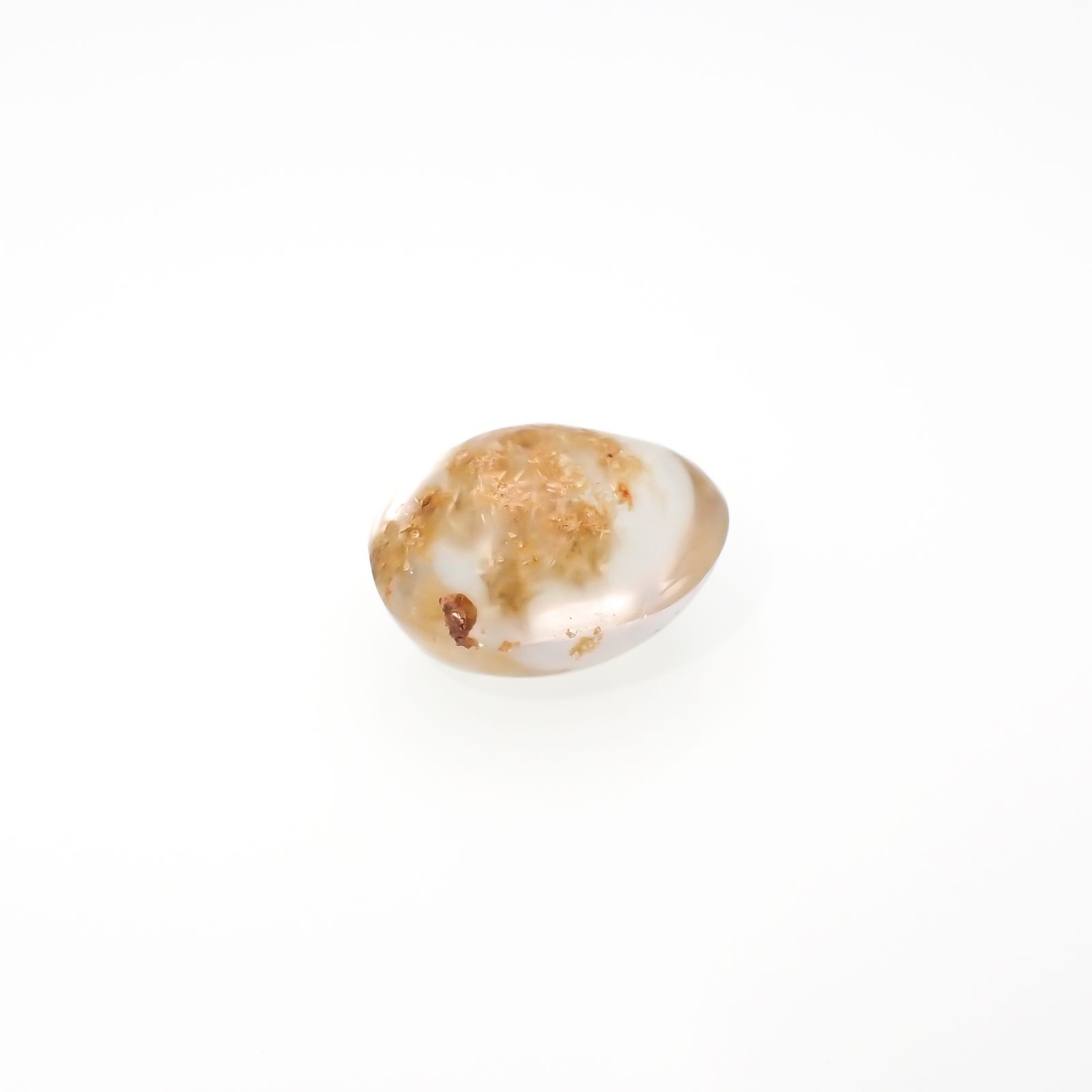 フラワールチルクォーツ ブラジル産 18.48ct[231023762]13.1x9.1mm前後