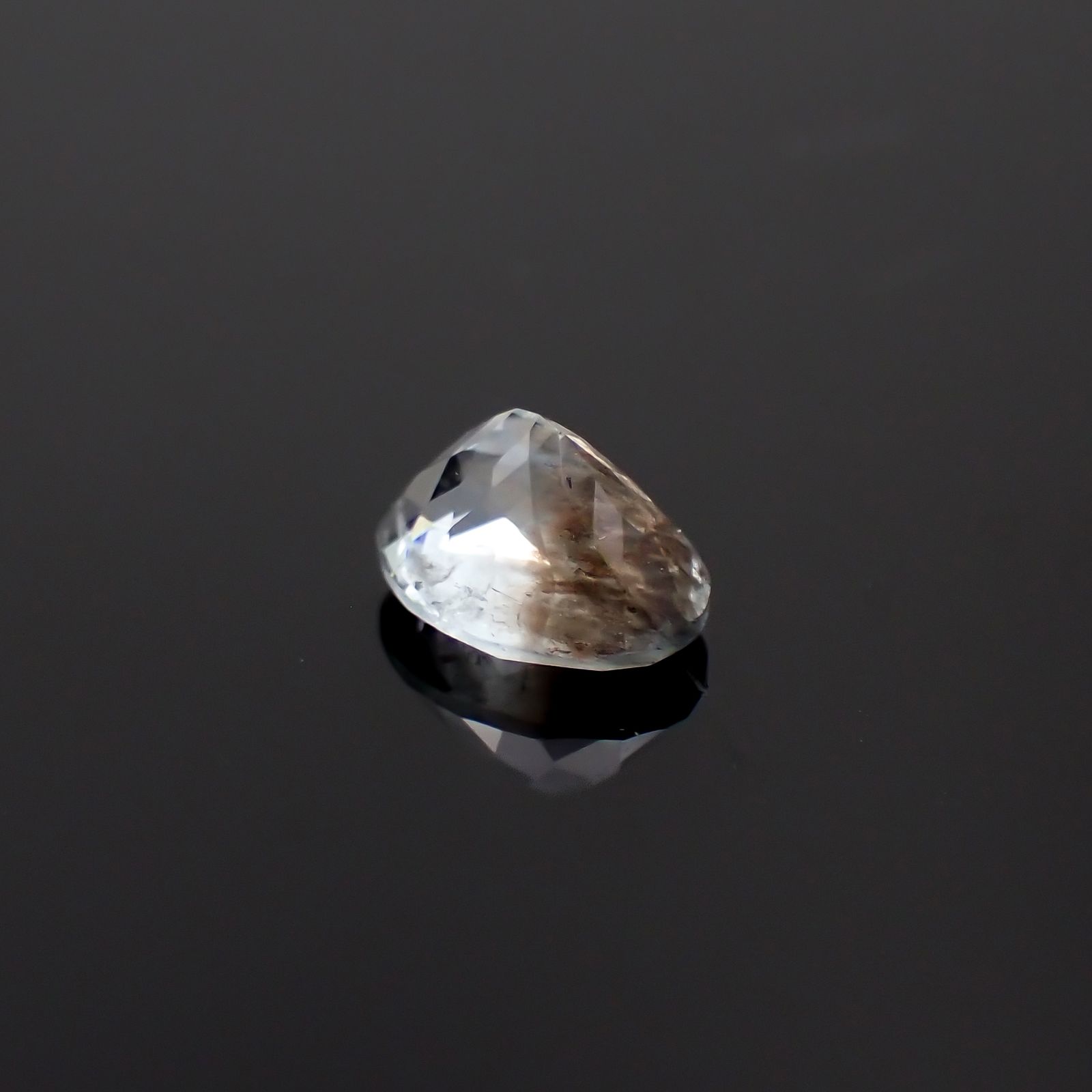 アベンチュリンアクアマリン ナイジェリア産 0.87ct[231224707]7x5.4mm前後