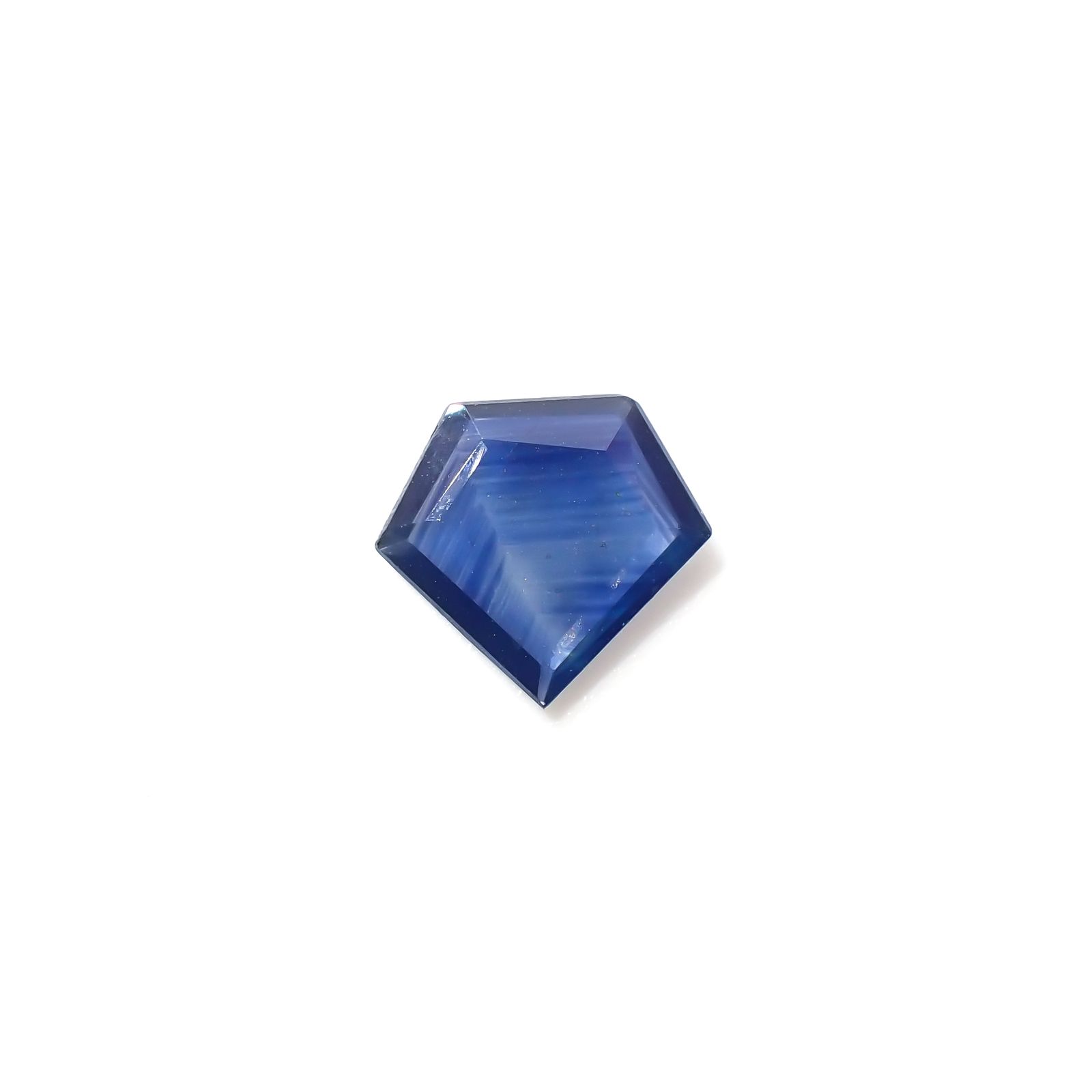 ◇カスタムカット◇サファイア(宝石名サファイア)マダガスカル産 1.10ct 識別済[231225187]8.4x9mm前後