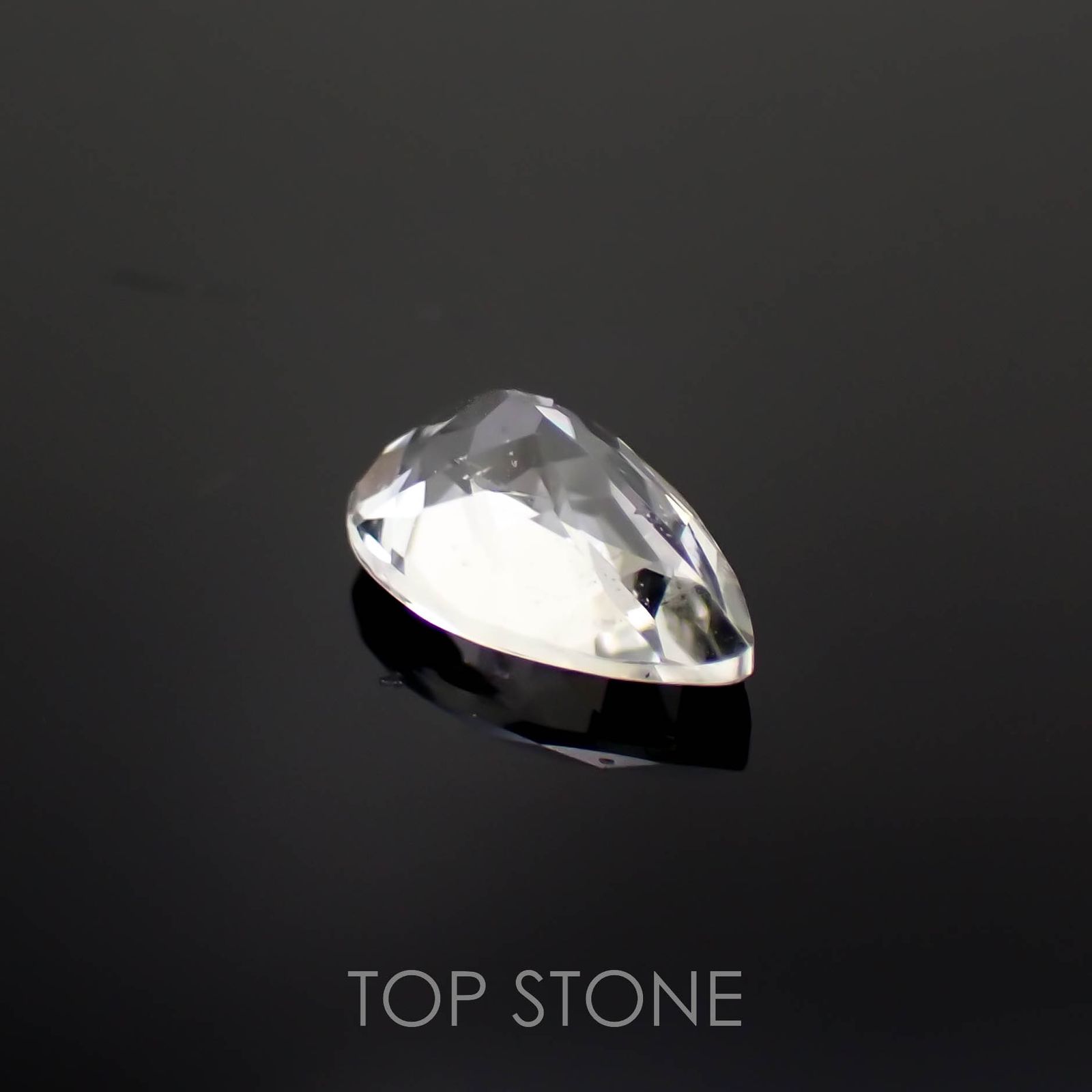オリゴクレース(宝石名オリゴクレース)ブラジル産 1.05ct 識別済[221219443]8.9x5.6mm前後