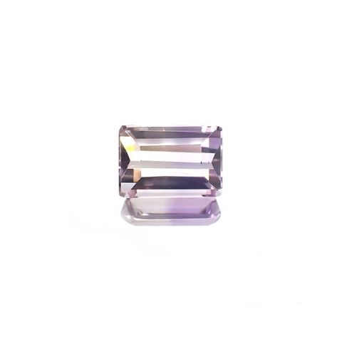 アワーグラスアメジスト(宝石名バイカラー・クォーツ) モロッコ産 2.90ct 識別済[210912325]10×7mm前後