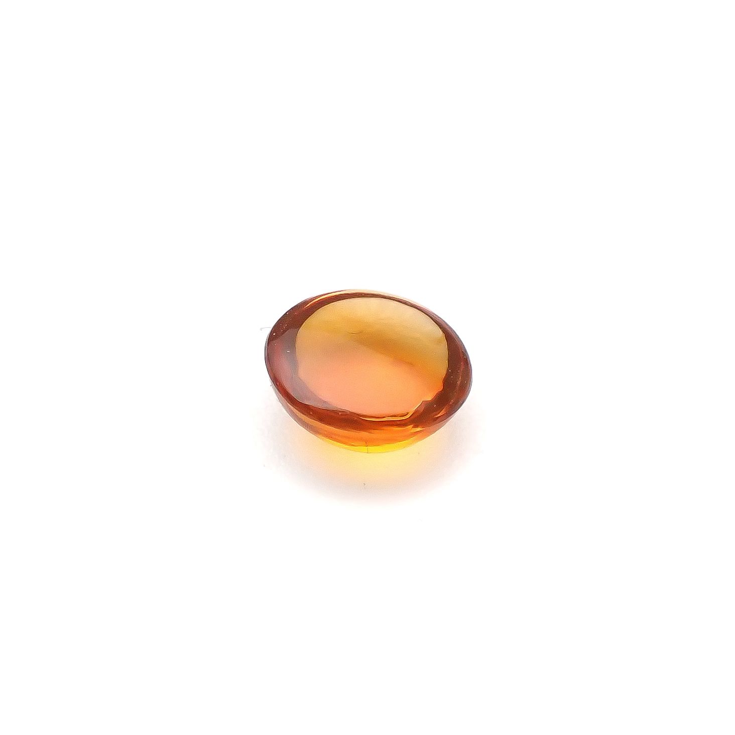 ファイヤーオパール メキシコ産 0.40ct[240326751]5.5x5.1mm前後