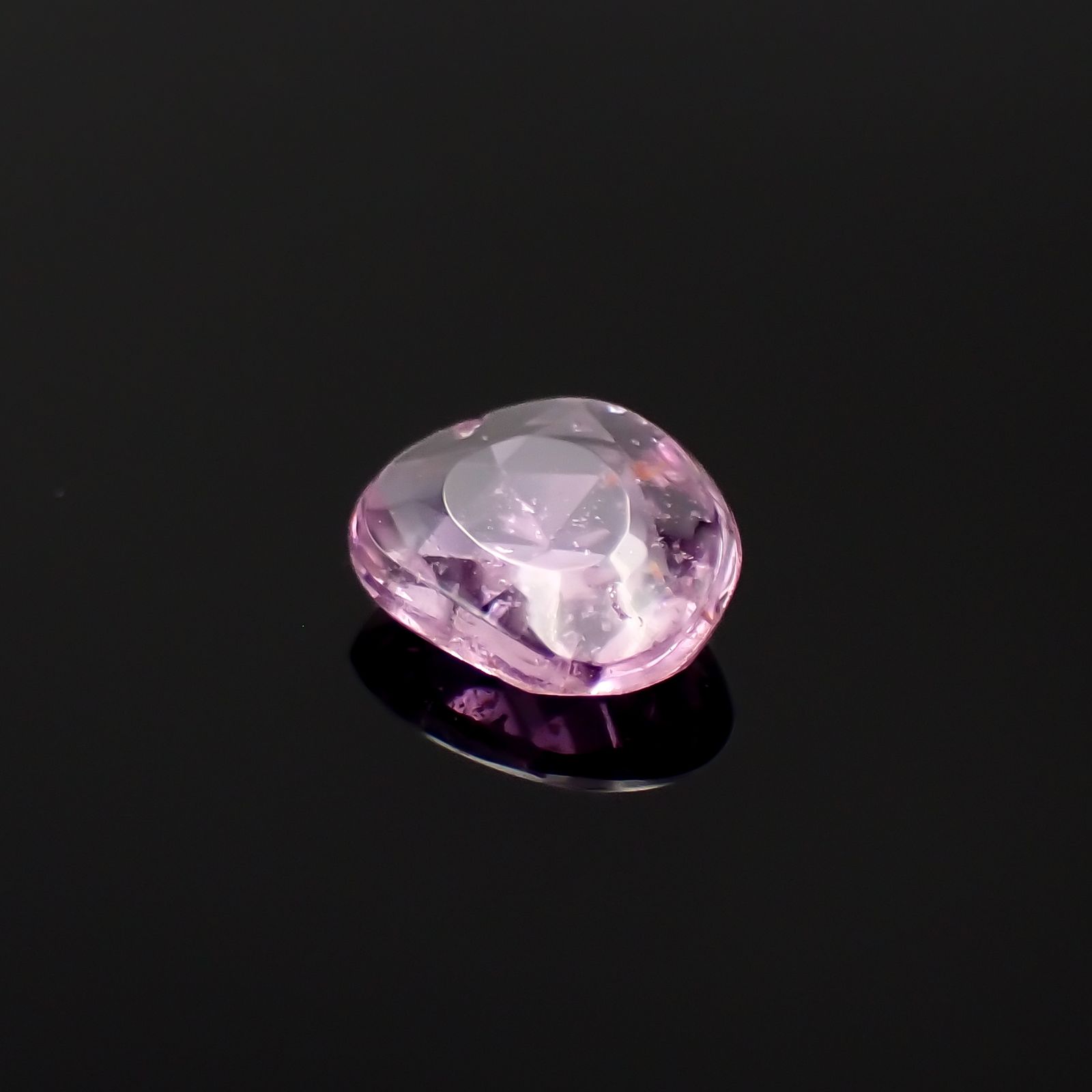 ◇ローズカット◇パープルピンクサファイア マダガスカル産 1.00ct[230722667]6.9x5.8mm前後