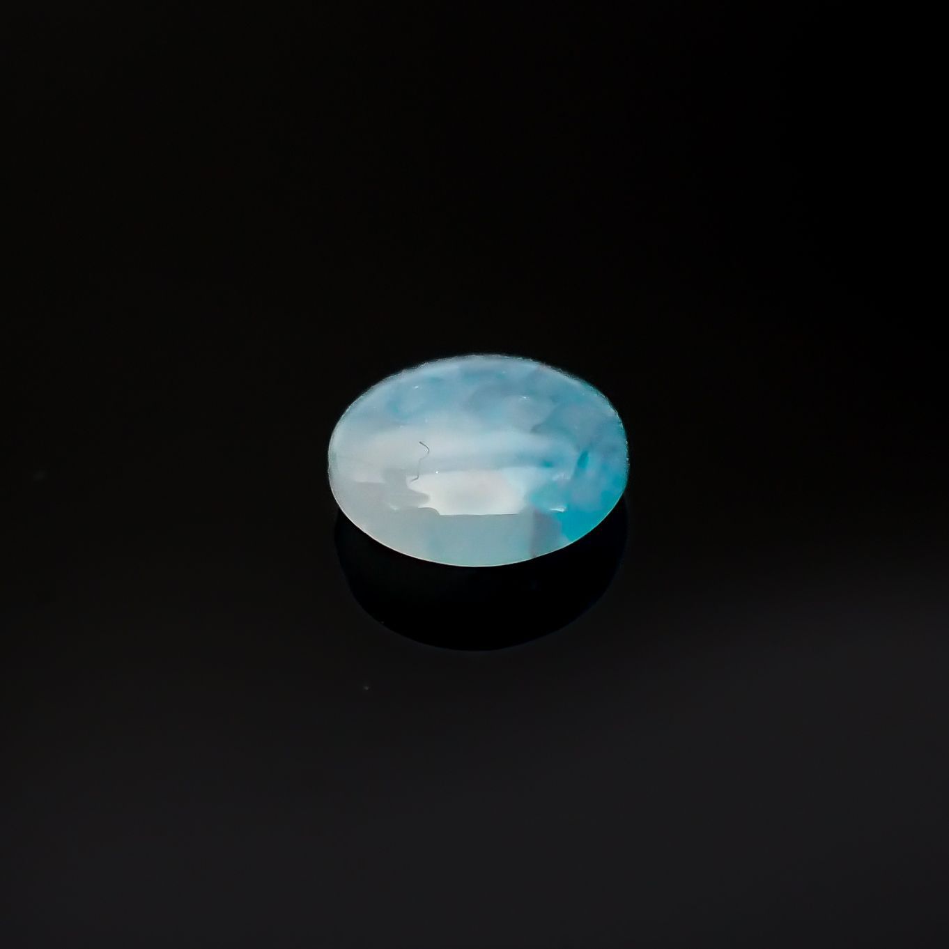 パライバトルマリンインクォーツ ブラジル産 0.62ct[220716918]6.1x6mm前後