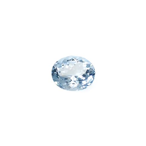 アクアマリン モザンビーク産 3.19ct[240125407]10.9x9mm前後