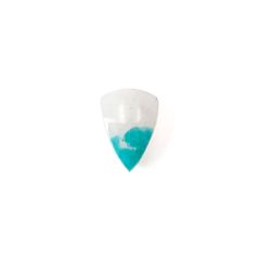 マトリックスアマゾナイト(アマゾナイトインクォーツ/フェルドスパー) ブラジル産 5.73ct[240226332]15.1x10.5mm前後