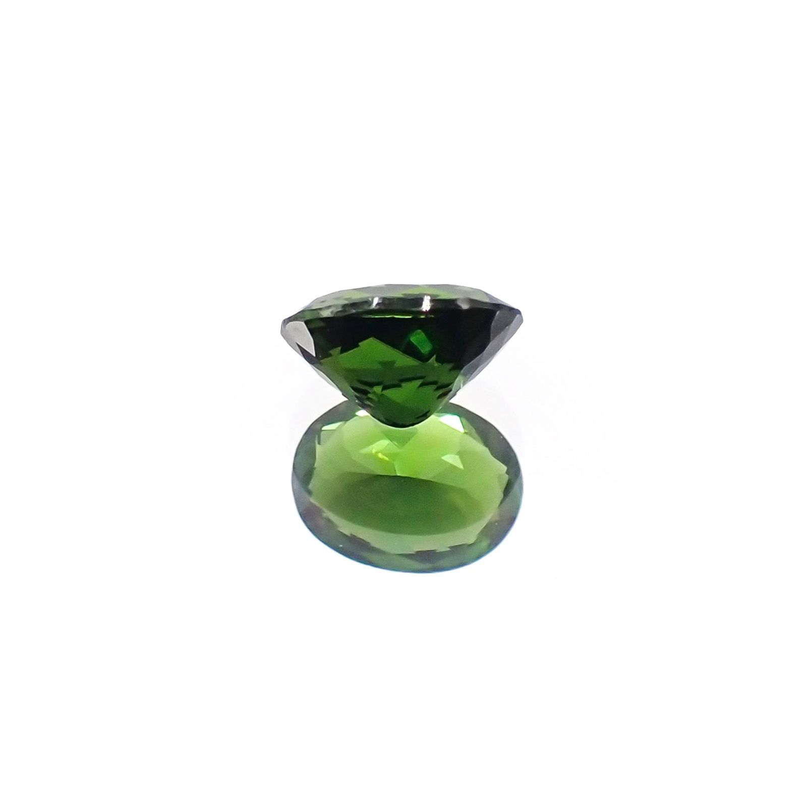 クロムトルマリン(宝石名クロム・トルマリン)タンザニア産 識別済 0.34ct / 5.1x3.8mm前後 [230823073]
