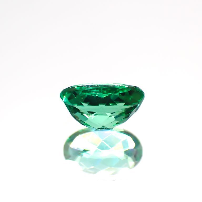 パライバトルマリン(宝石名トルマリン/別名パライバ・トルマリン)ブラジル・バターリャ鉱山産 0.39ct GIA鑑付[211113717]5.62x3.5mm前後