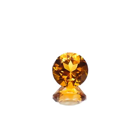 マデイラシトリン ブラジル・ミナスジェライス州産 1.79ct[240427127]7.8x7.8mm前後