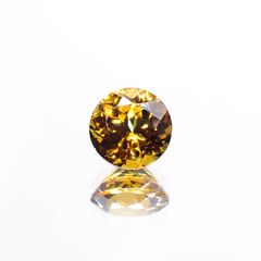 グロッシュラーアンドラダイトガーネット(宝石名グロッシュラー/アンドラダイト・ガーネット)ナミビア産 1.82ct 識別済[220114308]7x7mm前後