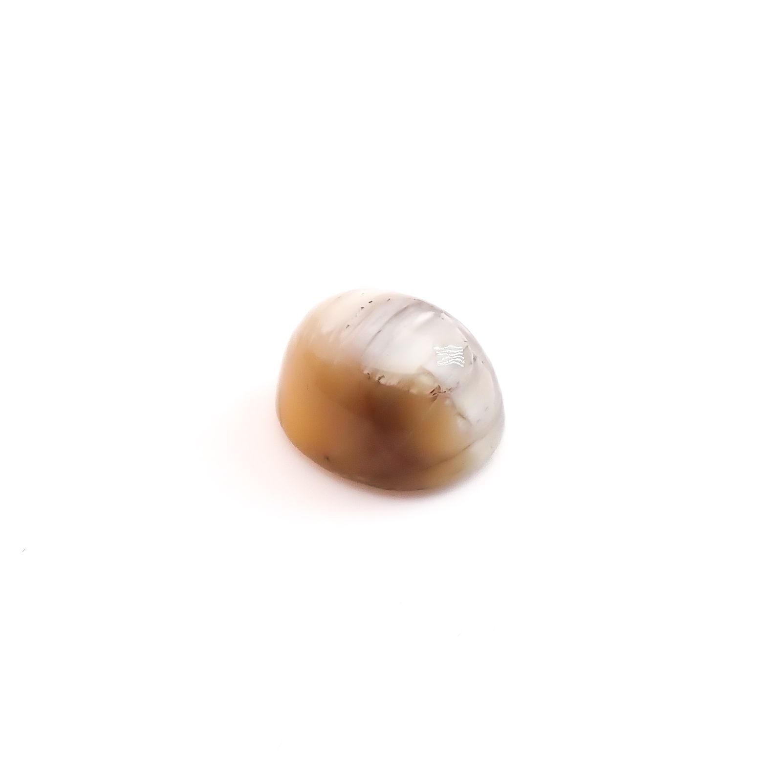 オパールキャッツアイ ブラジル・バイーア州産 4.32ct / 11.3x9.4mm前後 [260933096]